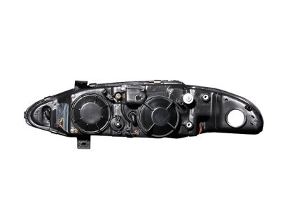 ANZO Projector Headlights w/ Halo Black G2 for 1997-1999 Mitsubishi Eclipse