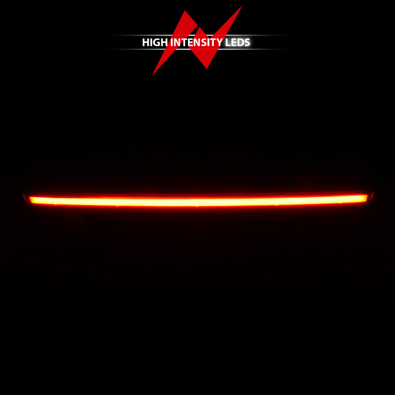 ANZO LED 3rd Brake Light Black Red Lens w/ Spoiler 1pc for 07-14 Suburban 1500