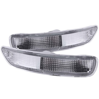 ANZO Euro Parking Lights Chrome for 1993-1997 Toyota Corolla