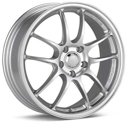 Enkei PF01 17x8 5x114.3 45mm Offset Silver Wheel