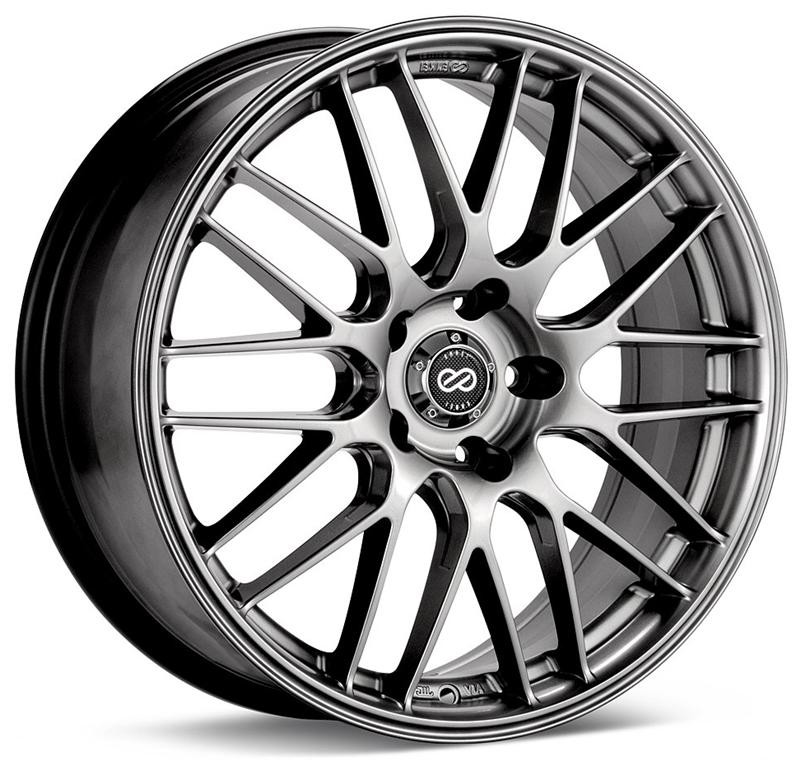 Enkei EKM3 18x8 5x112 Bolt Pattern 35mm Offset Performance Hyper Silver Wheel