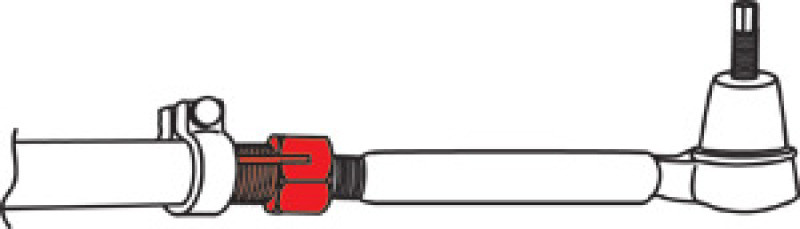 SPC Performance Hex Tie Rod for Jeep JK Wrangler