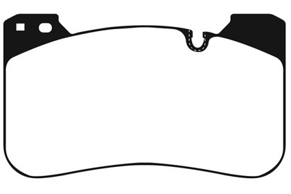 EBC Yellowstuff Front Brake Pads for 2018+ BMW M5 4.4TT (F90)