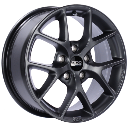 BBS SR 16x7 5x112 ET48 Satin Grey Wheel -82mm PFS/Clip Required