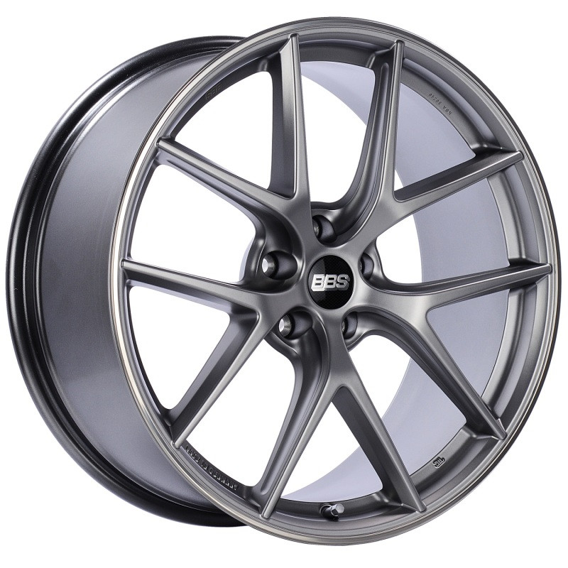 BBS CI-R 20x11.5 5x120 ET52 Platinum Satin Rim Protector Wheel