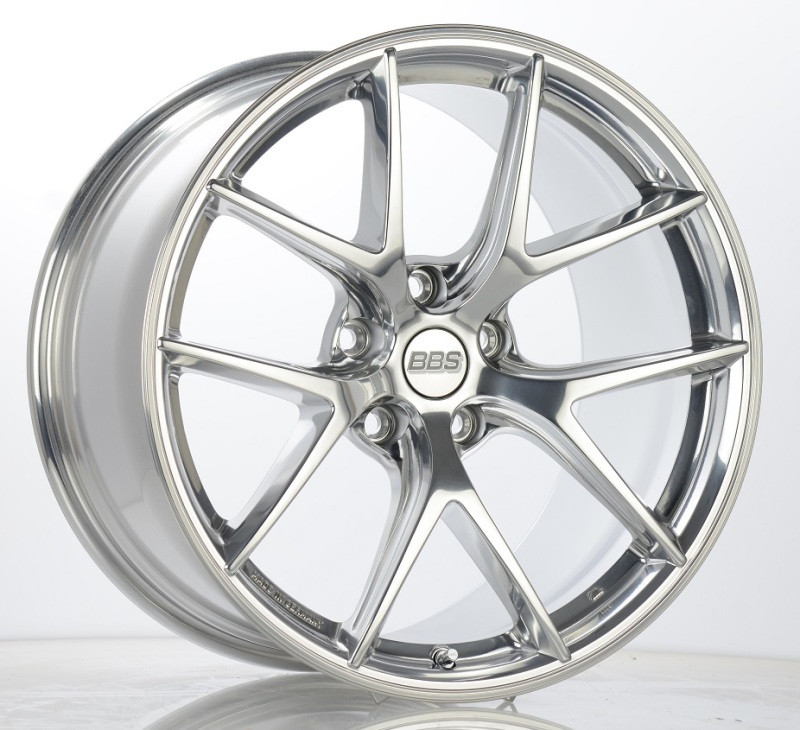 BBS CI-R 19x9 5x120 ET44 Ceramic Polished Rim Protector Wheel