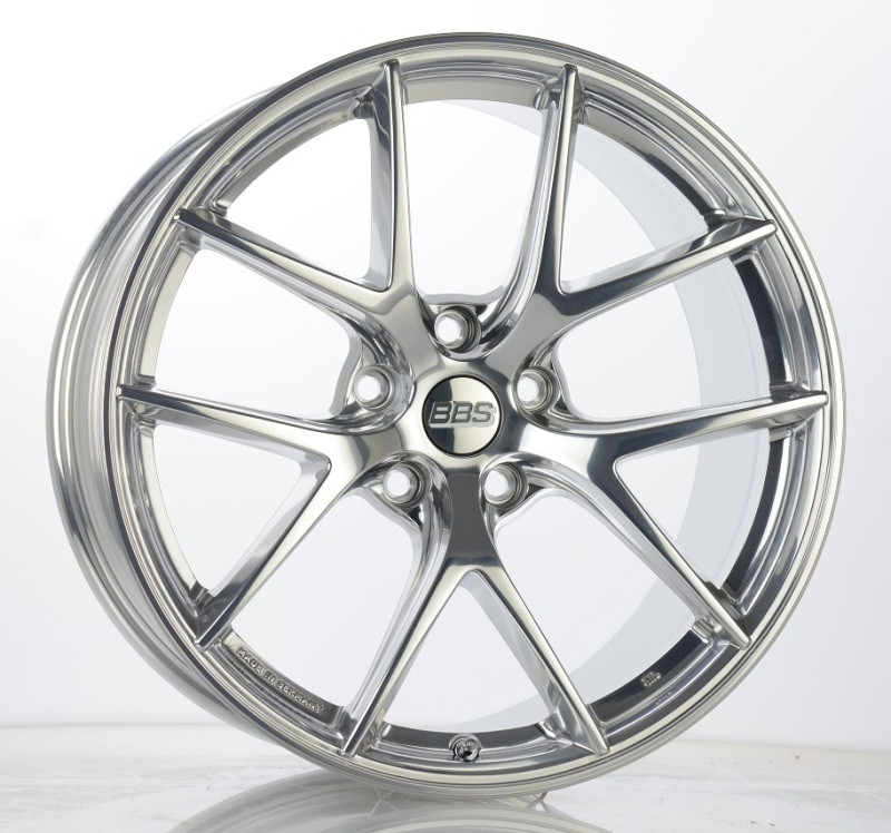 BBS CI-R 19x9 5x120 ET44 Ceramic Polished Rim Protector Wheel