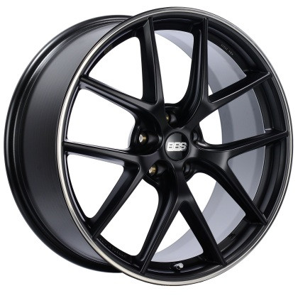 BBS CI-R 20x11.5 5x120 ET52 Satin Black Rim Protector Wheel