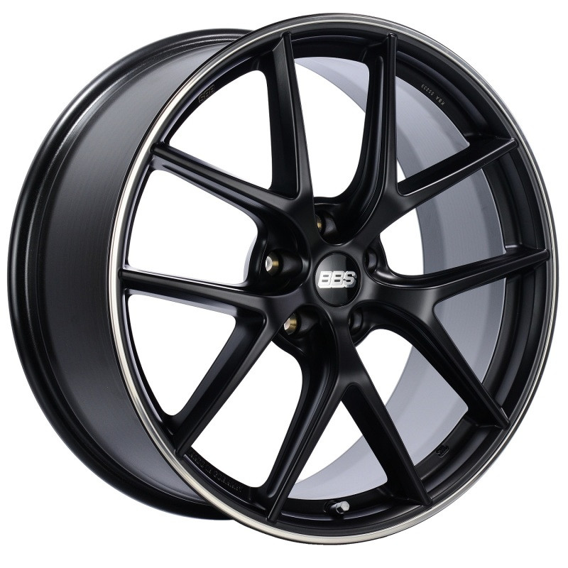 BBS CI-R 20x11.5 5x120 ET52 Satin Black Rim Protector Wheel