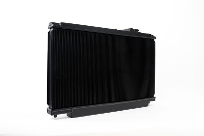 CSF Aluminum Radiator - Black Finish for 93-98 Toyota MK4 Supra