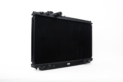 CSF Aluminum Radiator - Black Finish for 93-98 Toyota MK4 Supra