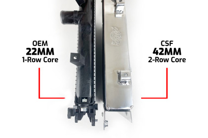 CSF High Performance All-Aluminum Radiator for 10-19 Toyota 4Runner