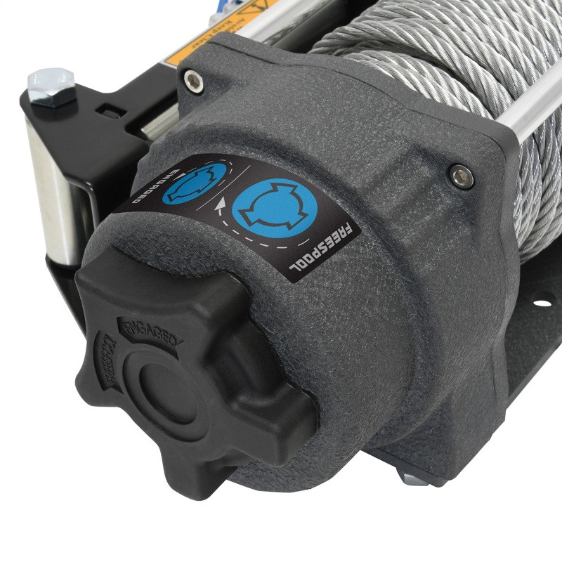 Superwinch 4500 LBS 12V DC 15/64in x 50ft Steel Rope Terra 4500 Winch