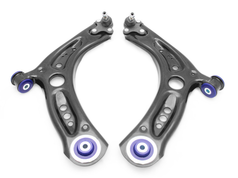 SuperPro Front Lower Control Arm Set w/ Bushings for 2015 Audi A3 Quattro
