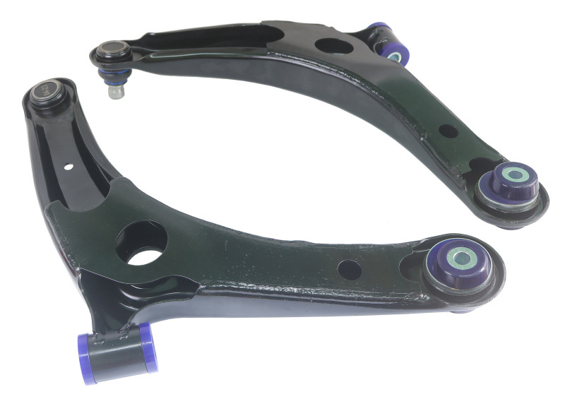 SuperPro Front Lower Control Arm Set w/ Positive Caster for 2008 Lancer GTS