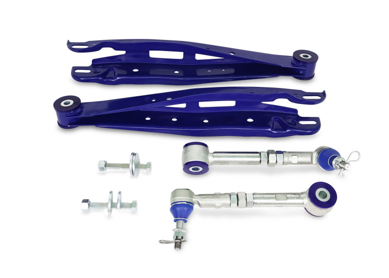 SuperPro Rear Lower Adjustable Toe & Lower Control Arm Set for 2013 Scion FR-S