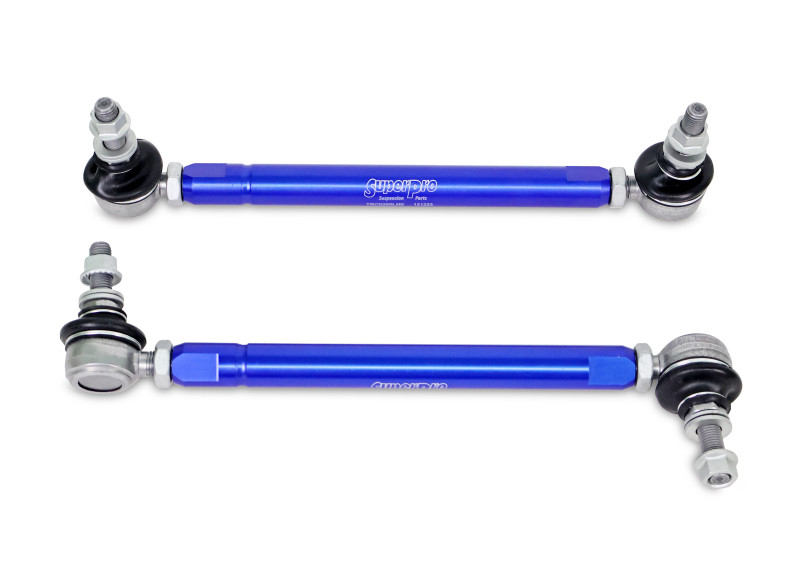 SuperPro Front HD Adjustable End Link Set for 2004 Mazda 3 i