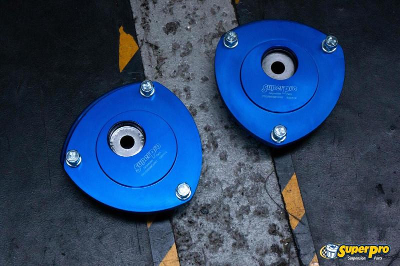 SuperPro Fixed Offset Performance Upper Strut Mount Set for 2015 A3 Quattro