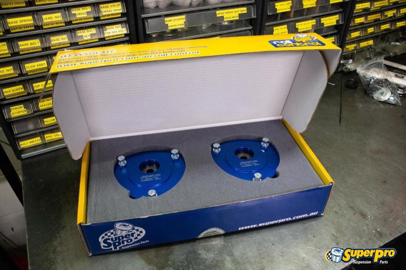 SuperPro Fixed Offset Performance Upper Strut Mount Set for 2015 A3 Quattro
