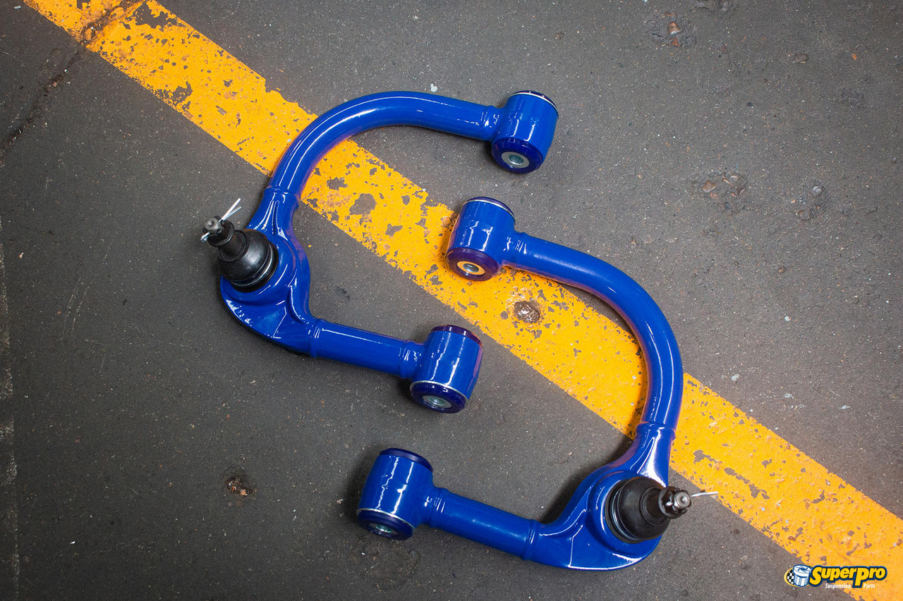 SuperPro Front Upper Fixed Offset Control Arm Set for 2005 Tacoma Pre Runner