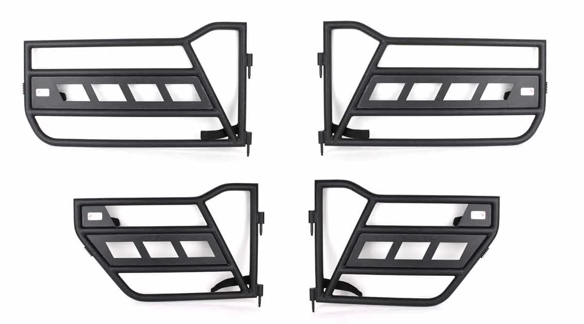 Fishbone Offroad Front/Rear Tube Doors for 2018+ Jeep Wrangler JL / Gladiator