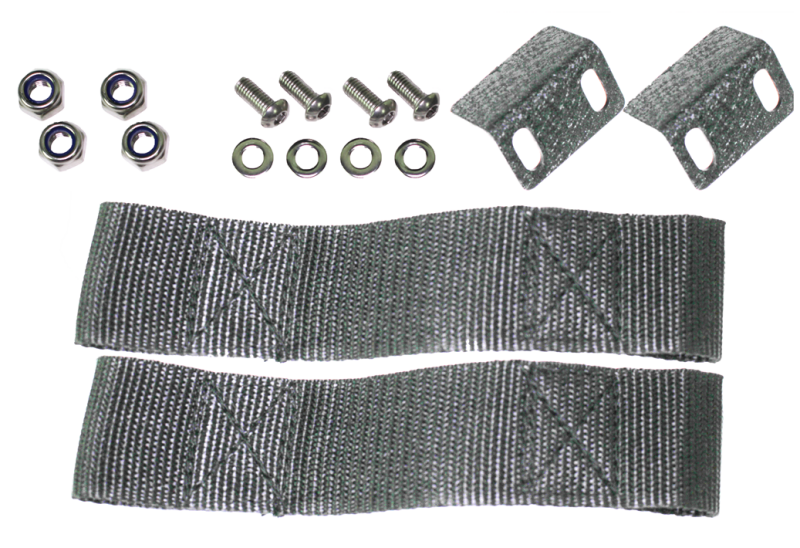 Fishbone Offroad Front Tube Doors - Black Textured for 97-06 Jeep Wrangler TJ