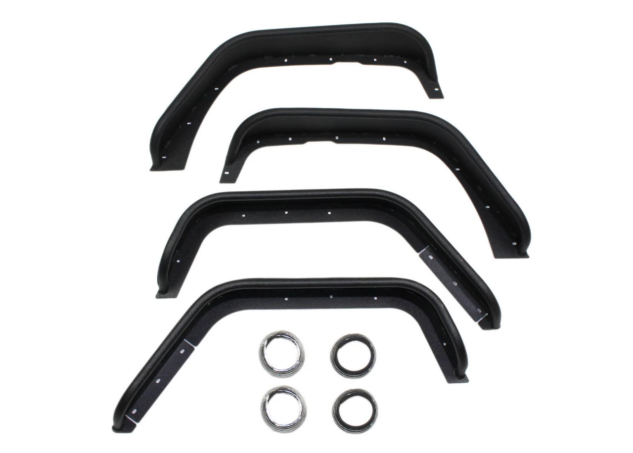Fishbone Offroad Front/Rear Tube Fenders for 07-18 Jeep Wrangler