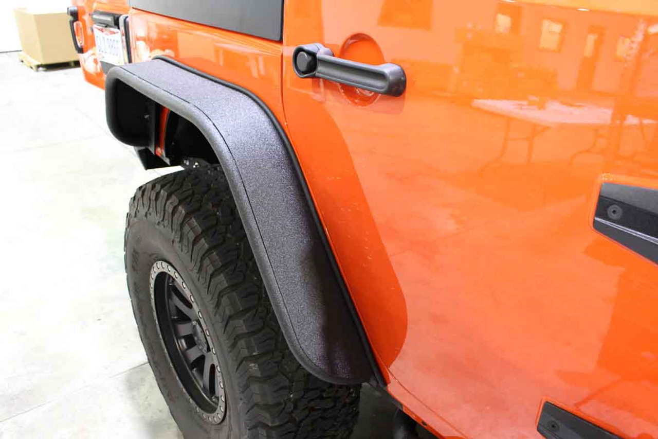 Fishbone Offroad Front/Rear Tube Fenders for 07-18 Jeep Wrangler