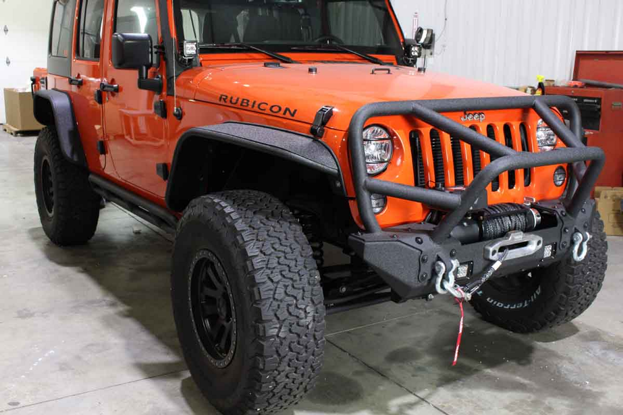 Fishbone Offroad Front/Rear Tube Fenders for 07-18 Jeep Wrangler
