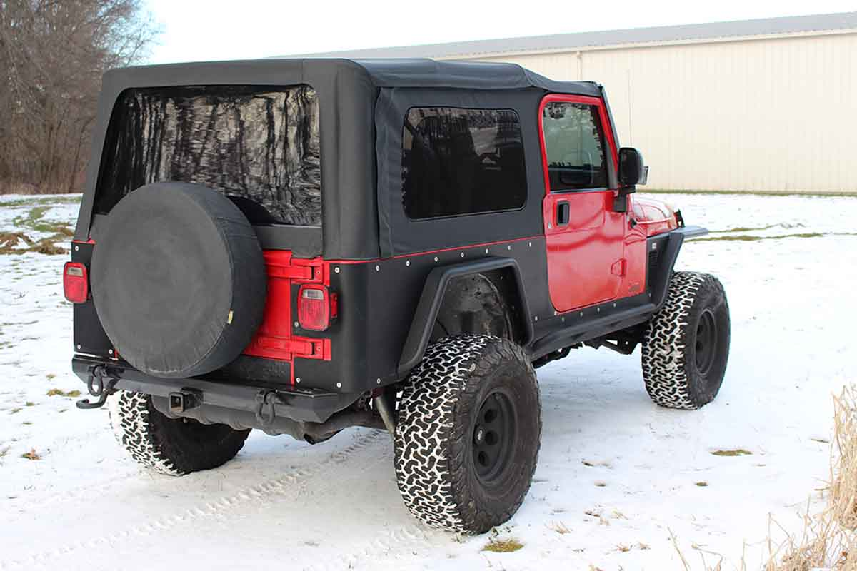 Fishbone Offroad Steel Tube Fender Front/Rear for 97-06 Jeep Wrangler