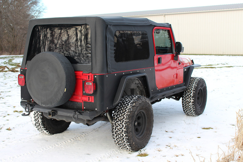 Fishbone Offroad Steel Tube Fender Front/Rear for 97-06 Jeep Wrangler
