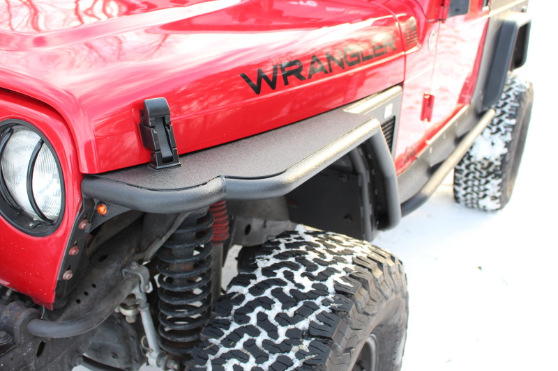 Fishbone Offroad Steel Tube Fender Front/Rear for 97-06 Jeep Wrangler