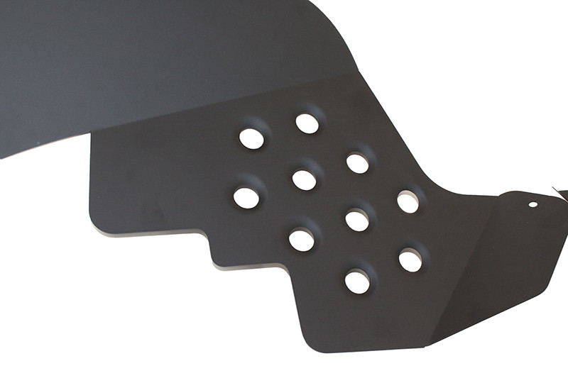 Fishbone Offroad Front/Rear Inner Fenders Black Aluminum for Jeep JK Wrangler