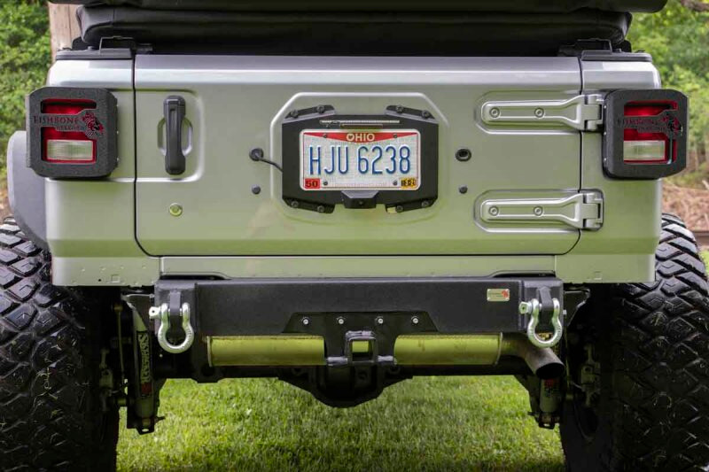 Fishbone Offroad Rear Bumper Delete for for 2018+ Jeep Wrangler JL