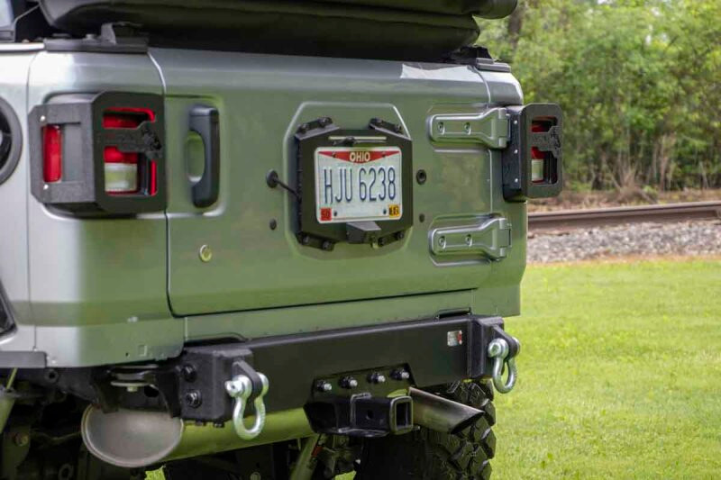 Fishbone Offroad Rear Bumper Delete for for 2018+ Jeep Wrangler JL