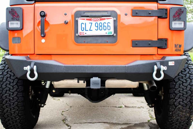 Fishbone Offroad Mako Rear Bumper for 07-18 Jeep Wrangler JK
