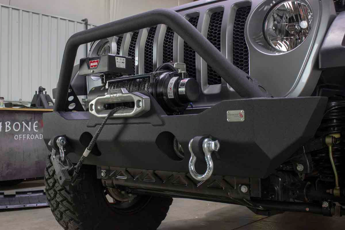 Fishbone Offroad Mako Front Bumper for 2018+ Jeep Wrangler JL