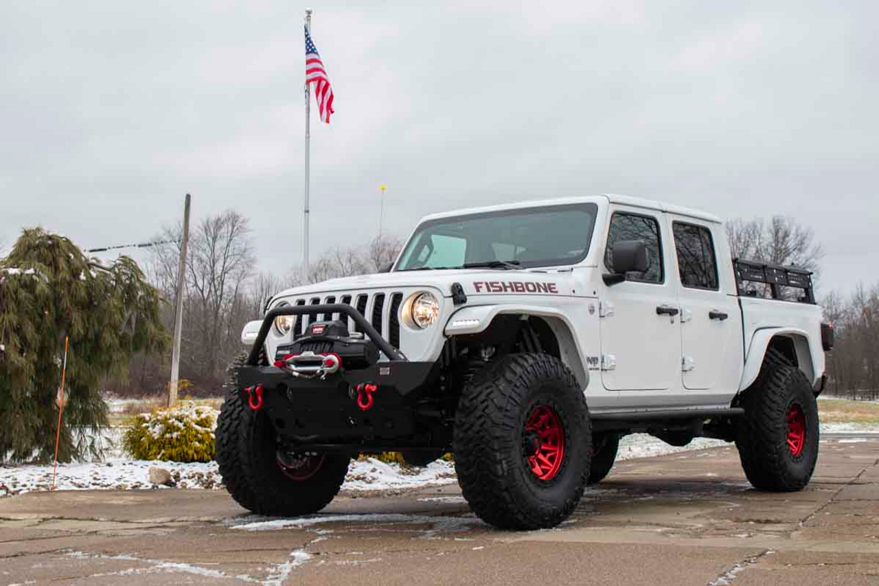 Fishbone Offroad Step Sliders for 2020+ Jeep Gladiator JT