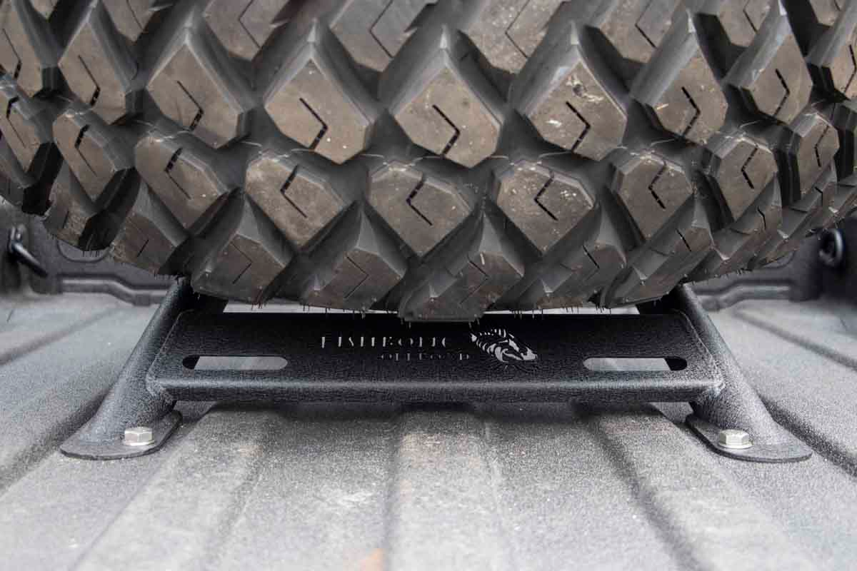 Fishbone Offroad In-Bed Tire Carrier for 2020+ Jeep Gladiator JT