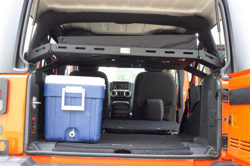 Fishbone Offroad Interior Storage Rack for 07-18 Jeep Wrangler JK 4 Door