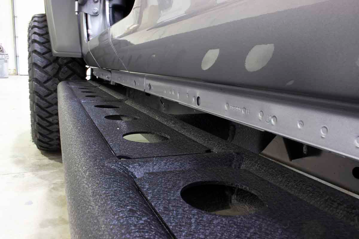 Fishbone Offroad Step Slider  for 2018+ Jeep Wrangler JL 4 Door
