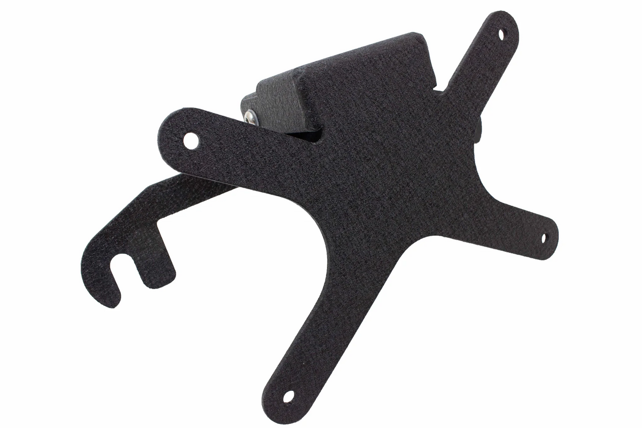 Fishbone Offroad Black Hawse Fairlead License Plate Mount for Wrangler JL