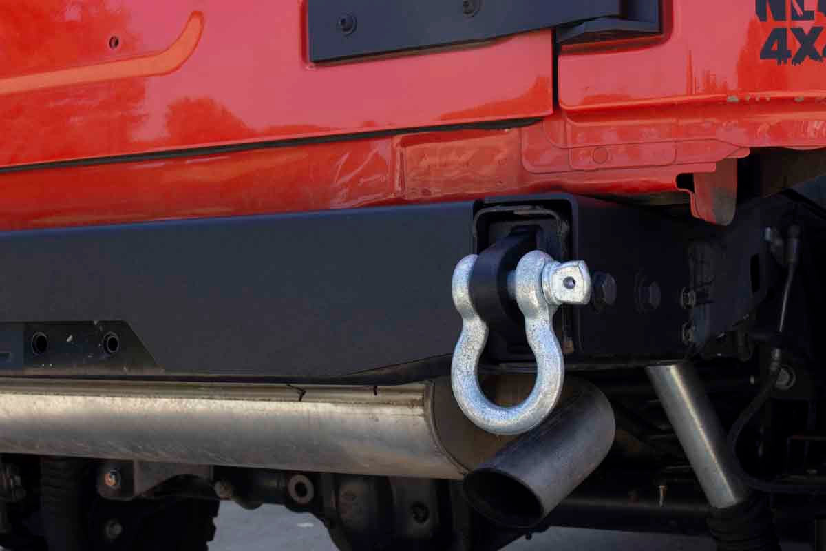 Fishbone Offroad Rear D-Ring Frame Mounts for JK Wrangler