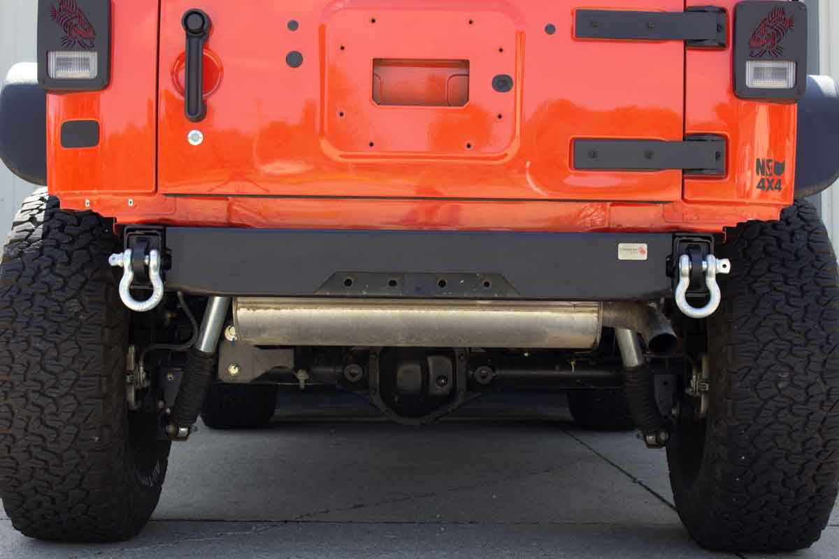 Fishbone Offroad Rear D-Ring Frame Mounts for JK Wrangler