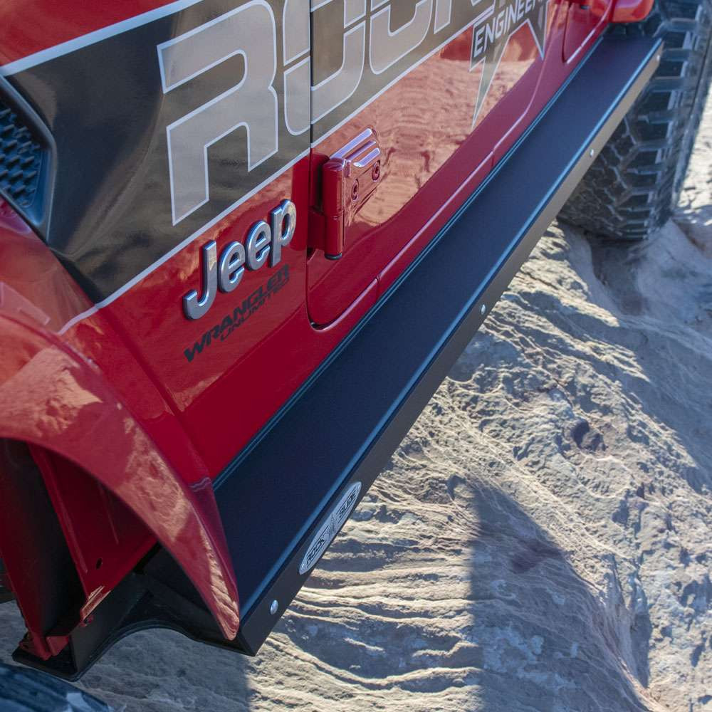 Rock Slide Step-Slider Skid Plate for 18-22 Jeep JL 4 Door