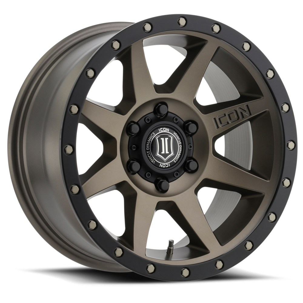 ICON Rebound 17x8.5 6x120 0mm Offset 4.75in BS 67mm Bore Bronze Wheel