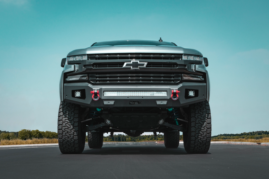 Body Armor 4x4 Ambush Series Front Bumper (Non-Winch) for 2019+ Silverado 1500
