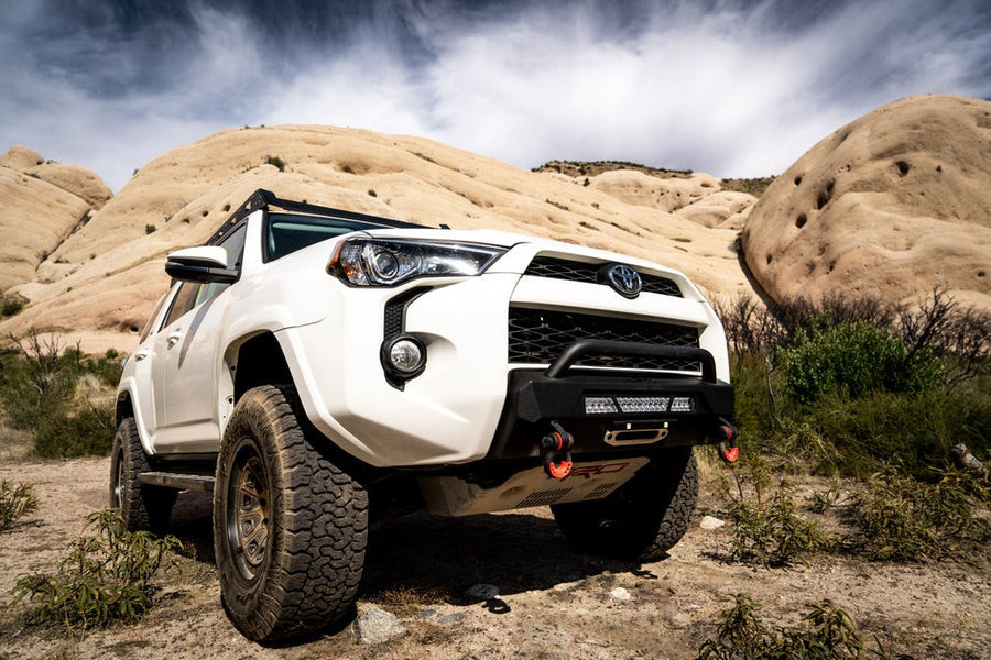 Body Armor 4x4 HiLine Front Winch Bumper for 2014+ Toyota 4Runner