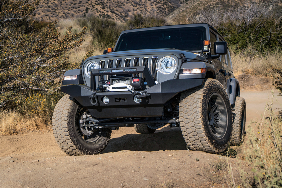 Body Armor 4x4 Front Bumper Skid Plate for 2018+ Jeep Wrangler JL Gladiator JT
