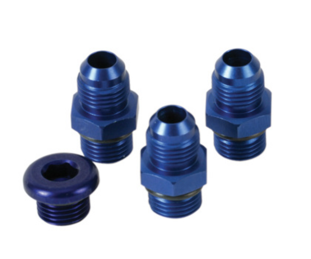 Turbosmart FPR Fitting Kit -6AN to -6AN -  TS-0402-1111